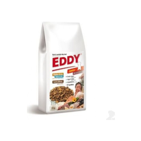 EDDY Junior Medium Breed polštářky s jehněčím 8kg