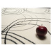Alfa Carpets  Kusový koberec Kruhy cream - 80x150 cm