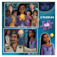 Puzzle Wish Educa 2 x 48 dílků od 4 let