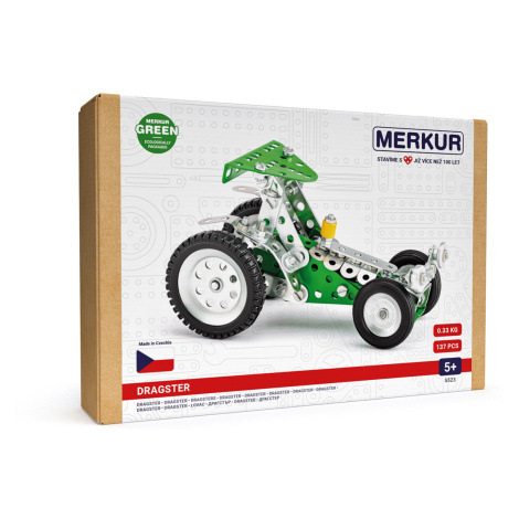 Merkur - stavebnice Merkur 052 - dragster, 137 dílů