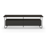 Černý TV stolek 150x45 cm Dilly – Marckeric