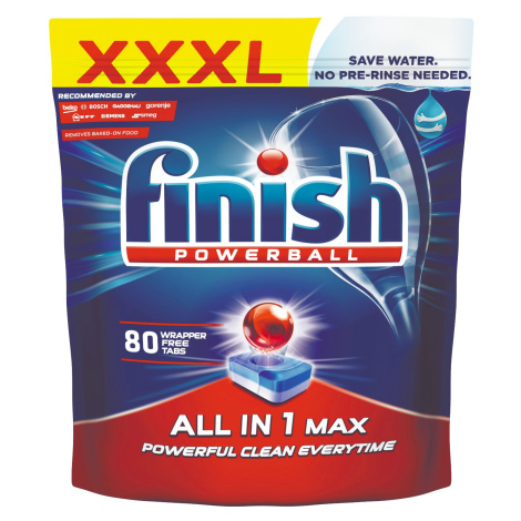 Finish All-in-1 Max Tablety do myčky 80 ks