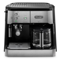 DeLonghi Pákový kávovar s překapávačem De'Longhi BCO421.S / 1750 W / 1,2 l / 15 bar / černá/stří