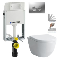 GEBERIT KOMBIFIXBasic vč. matného tlačítka DELTA 25 + WC LAUFEN PRO + SEDÁTKO 110.100.00.1 21MA 