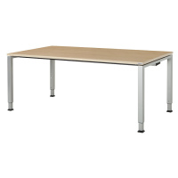 mauser Elegantní výškově nastavitelný stůl, v x š x h 650 - 850 x 1800 x 900 mm, deska s povlake