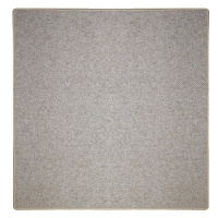 Vopi koberce Kusový koberec Wellington béžový čtverec - 400x400 cm