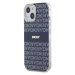 DKNY PC/TPU Repeat Pattern Tonal Stripe Magsafe kryt iPhone 13 modrý