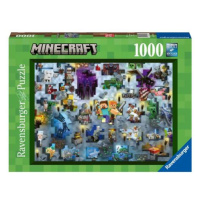 Ravensburger Challenge Puzzle: Minecraft Puzzle 1000 dílků