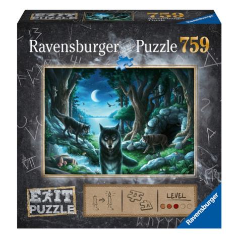 Exit Puzzle: Vlk 759 dílků Ravensburger