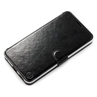 Mobiwear Flip pouzdro pro Nokia G50 5G - C_BLS Black&Gray s šedým vnitřkem