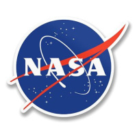 Hybris Production AB Samolepka NASA Insignia 10 cm