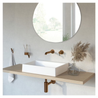 DEANTE Zrcadlo ze skla Silia, závěsné asymetrické ADI_E841