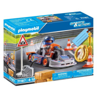 Playmobil 71187 motokárový závodník