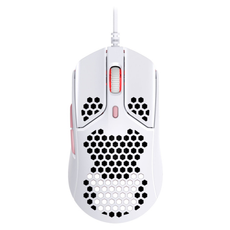 HyperX Pulsefire Haste - Gaming Mouse (White-Pink) (4P5E4AA) HP