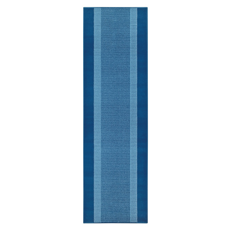 Hanse Home Collection koberce Běhoun Basic 105489 Jeans Blue - 80x400 cm
