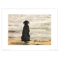 Umělecký tisk Sam Toft - Black Dog Going Home, 40x30 cm