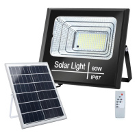 B.V.  - LED Stmívatelný solární reflektor LED/60W/3,2V IP67 + DO