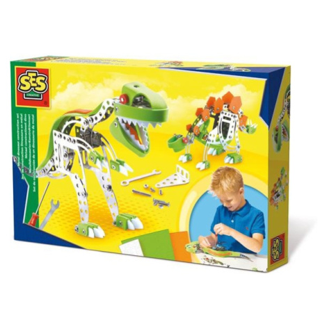 Ses Kovová stavebnice dinosauři SES Creative