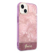 Guess GUHCP14MHGJGHP hard silikonové pouzdro iPhone 14 PLUS 6.7" pink Jungle Collection