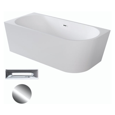 Besco Akrylátová volně stojící rohová vana Zoya 150x75 (170x80) bílá Rozměry (cm): 170x80, Typ a