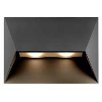 Nordlux Venkovní nástěnné světlo Pontio IP54, 190 × 270 mm, GU10, 25 W, černé