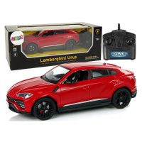 Auto R/c 1:24 Lamborghini Urus Červená 2.4 G Světla