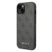 Guess GUHCP14SG4GFGR hard silikonové pouzdro iPhone 14 6.1" grey 4G Metal Gold Logo