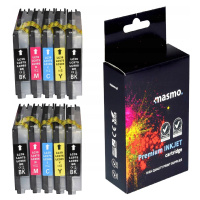 10x inkoust pro Brother LC985 DCP-J125 DCP-J315W J515W