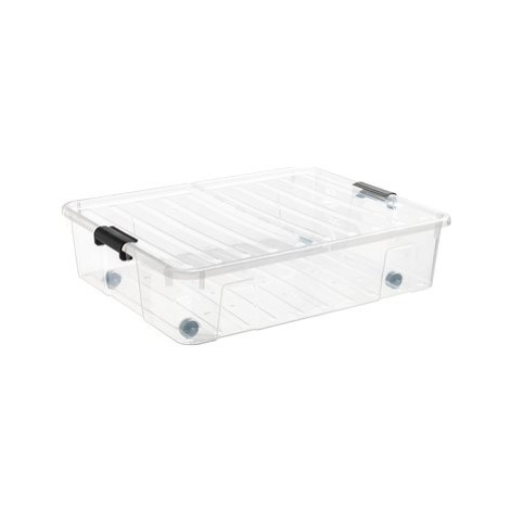 Plast Team Úložný box 49 l, 56 × 70,4 × 18,2 cm Home box Bedroller split XL