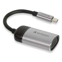 VERBATIM USB-C TO VGA ADAPTER - USB 3.1 GEN 1/ VGA, 10 cm