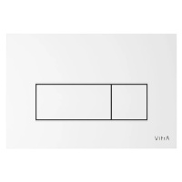 Ovládací tlačítko VitrA Root Square plast bílá lesk 740-2300