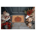 Hanse Home Collection koberce Rohožka Halloween oranžová tykev 105706 - na ven i na doma - 45x70