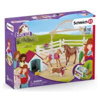 Schleich 42458 hostující koně, hannah s fenkou ruby