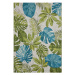 Hanse Home Collection koberce Kusový koberec Flair 105617 Tropical Leaves Turqouise Green – na v