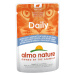 Almo Nature Daily Menu Pouch 12 x 70 g – výhodné balení - treska a krevety