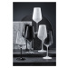 Crystalex Sklenice na víno BLACK&WHITE TWO CB 450 ml 2 ks