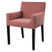 Dekoria Potah na židli Nils, korálová růžová, židle Nils, Velvet, 704-30