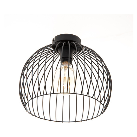 Moderne hanglamp zwart 30x26 cm E27 - Koopa FISCHER & HONSEL