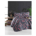 Přehoz přes postel se 2 povlaky na polštář z ranforce bavlny EnLora Home Magnolia, 225 x 240 cm