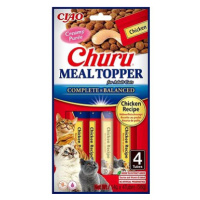 Ciao Churu Cat Meal Topper s kuřetem 4 × 14 g