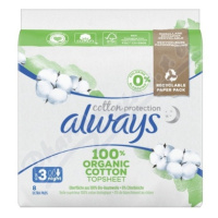 Always Cotton Protection Ultra Night 3 vložky 8ks