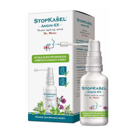 Simply You STOPKAŠEL Angin-EX sprej na bolest v krku 30 ml