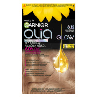 Garnier Olia Glow permanentní barva na vlasy 8.12 Duhová blond, 60g+60g+54ml