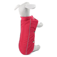 Vsepropejska Reflex zimní bunda pro psa Barva: Červená, Délka zad (cm): 21, Obvod hrudníku: 24 -