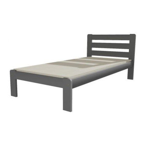 Jednolůžková postel VMK001A 90 šedá FOR LIVING