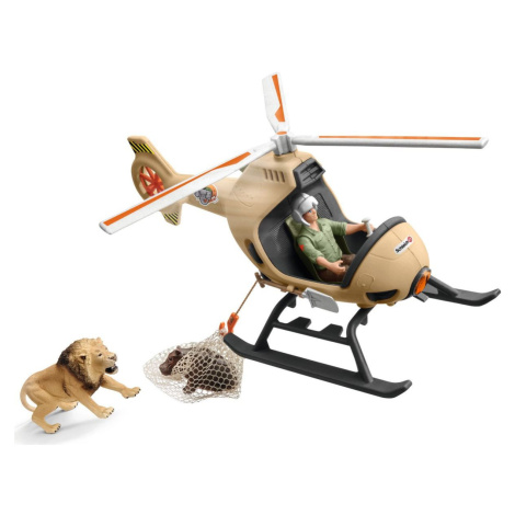 Schleich 42476 Záchranný vrtulník pro zvířata