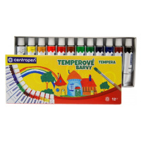 Barvy temperové CENTROPEN 12 barev 12ml CENTROPEN, a.s.