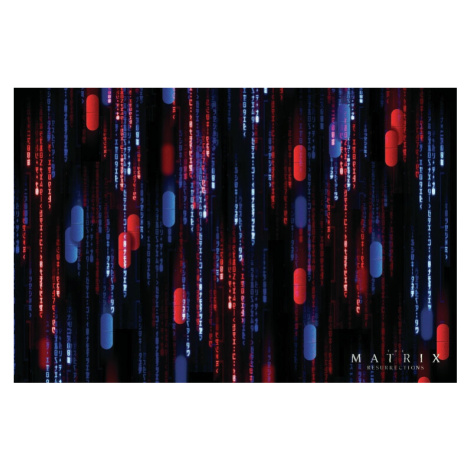 Umělecký tisk Matrix 4 - System, (40 x 26.7 cm)