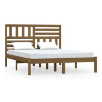 Rám postele medově hnědý masivní borovice 120 × 200 cm, 3101021