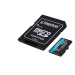Kingston MicroSDXC karta 512GB Canvas Go! Plus, R:170/W:90MB/s, Class 10, UHS-I, U3, V30, A2 + A